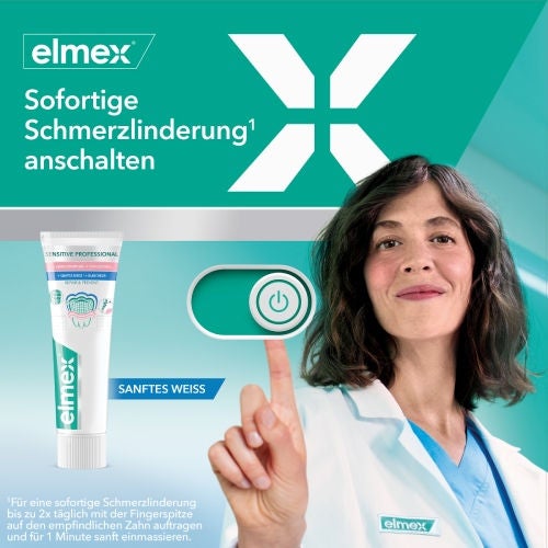 elmex® Sensitive Professional Repair & Prevent + Sanftes Weiß Zahnpasta