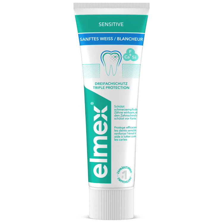 elmex SENSITIVE Sanftes Weiß Zahnpasta