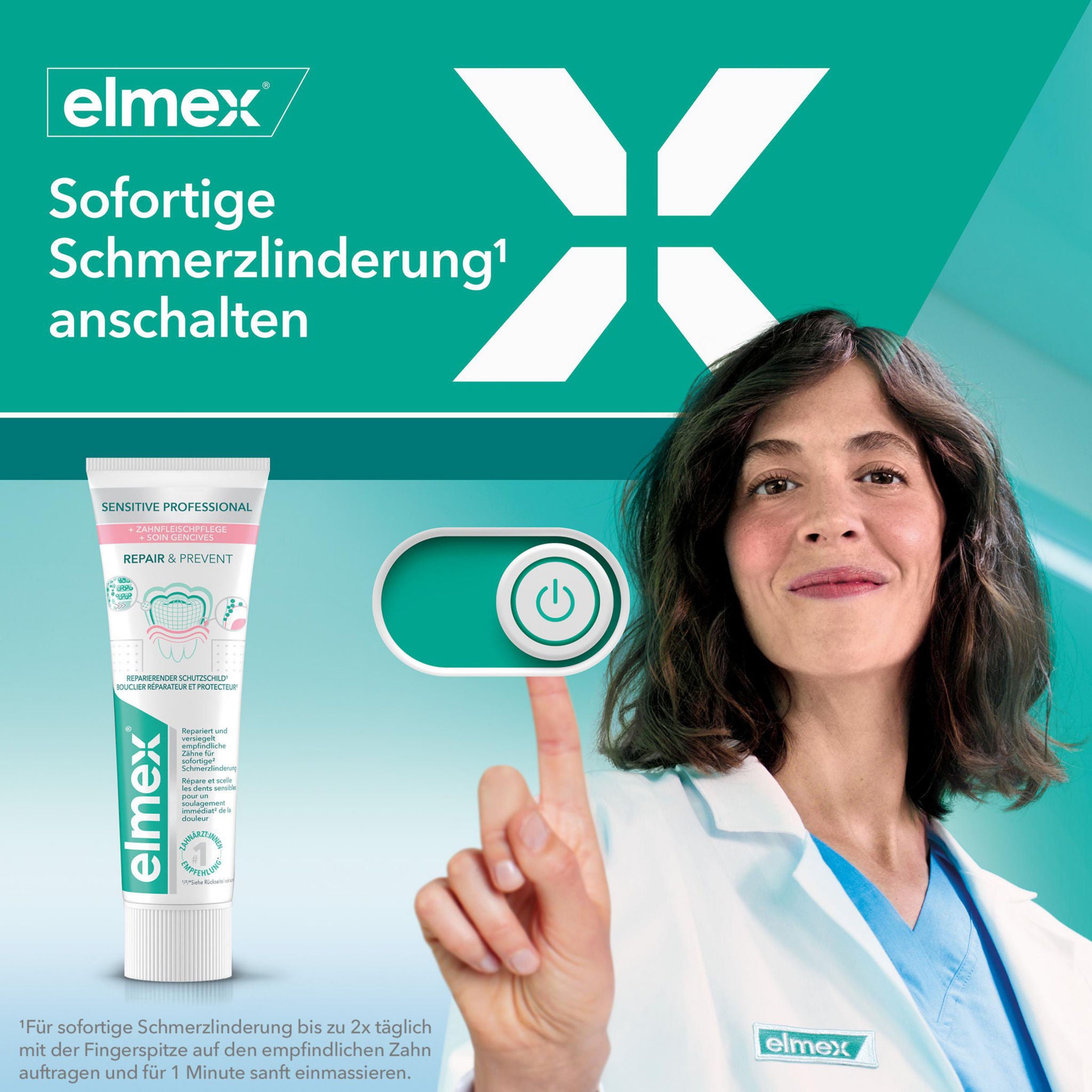 elmex sensitive professional repair prevent zahnpasta vorteil
